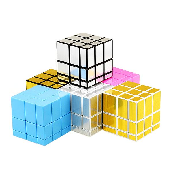 Magic Cubes 3x3x3 Professional Mirror Magic Cast Coated Puzzles Speed Cube Toys Twist Puzzle DIY Educational Toy for Children