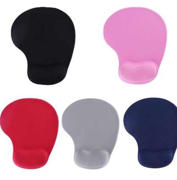 Mouse Pads 3D With Wrist Rest Support Mouse Pad Silicone Gel Hand PU Anti-slip Hand Pillow Memory Cotton Gaming Mouse Pad Mat