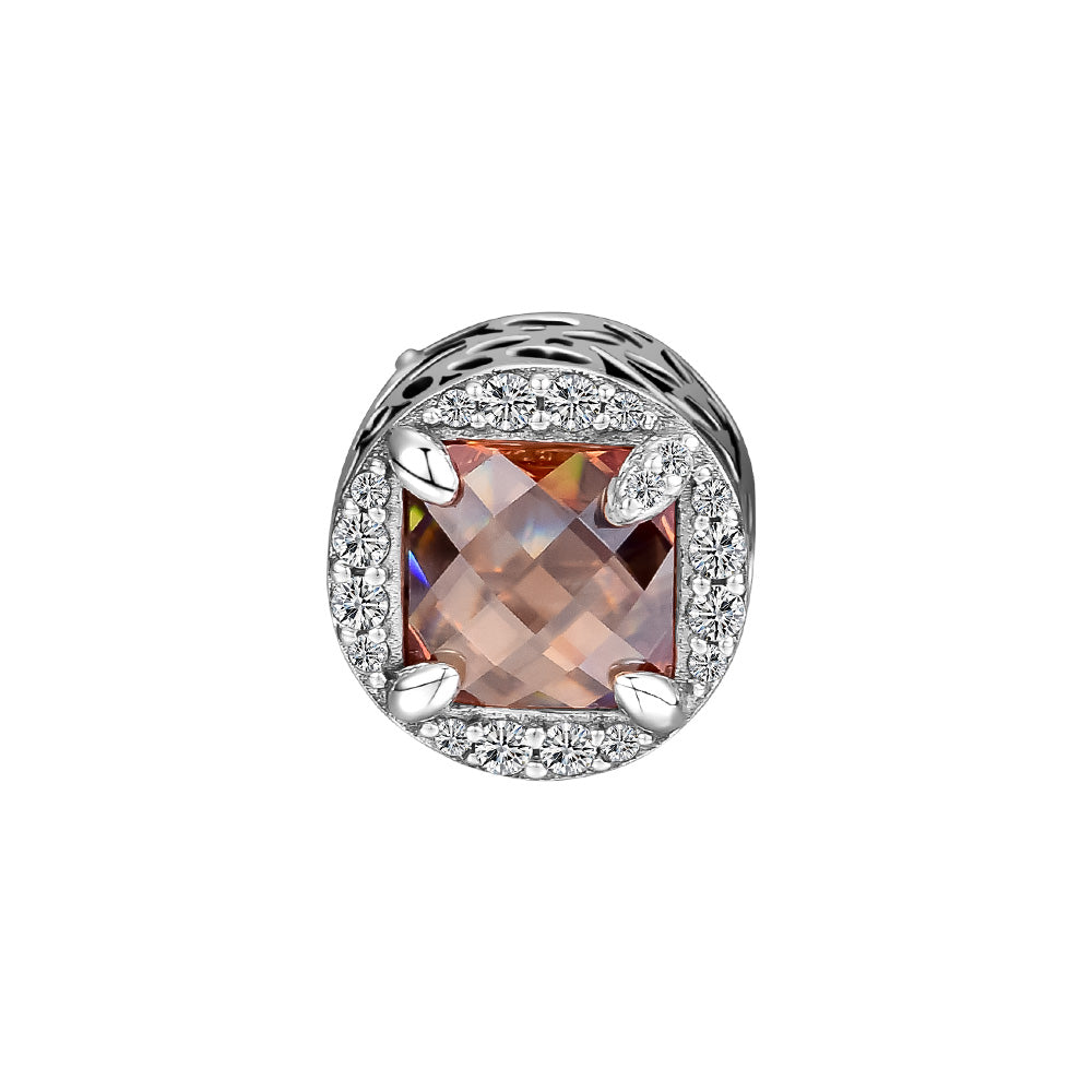 2018 Autumn 925 Sterling Silver Jewelry Radiant Grains of Energy Charm Beads Fits Bracelets Necklace For Women Jewelry Making