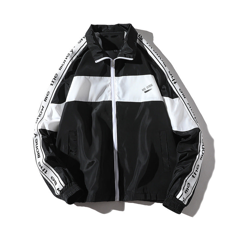 The new youth 100 tower lapel patchwork ma1 bomber commander jacket thrasher hoodie crewneck BASEBALL SWEATSHIRT designer mens tracksuits