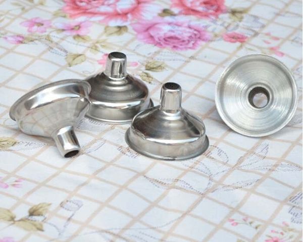 300pcs-lot RA mini Stainless Steel Flask Funnel mini wine Funnel Hopper Free DHL FEDEX Shipping