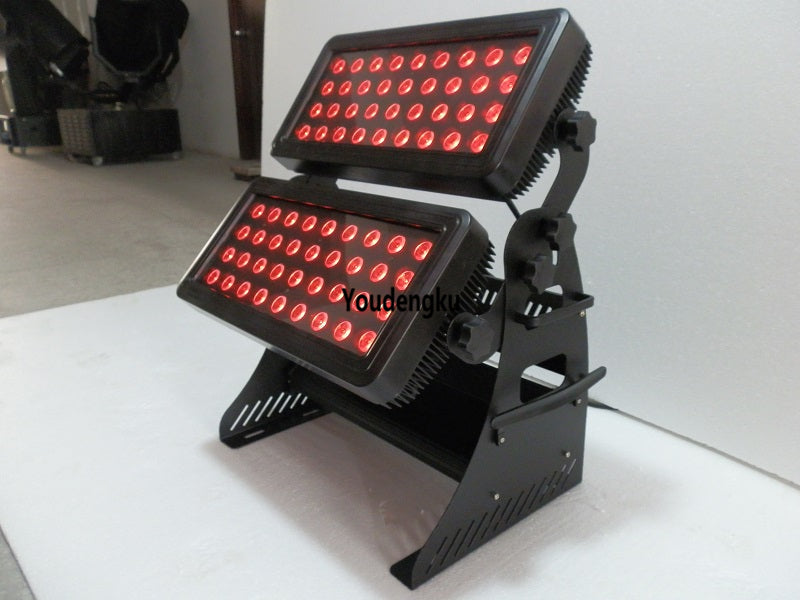 72x15W RGBAW 5in1 double head led city color rgbwa wall washer waterproof city color light