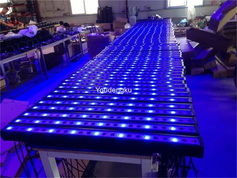 10 pieces RGB wall washer led ip65 DMX 36*3W wash outdoor landscape wall washer