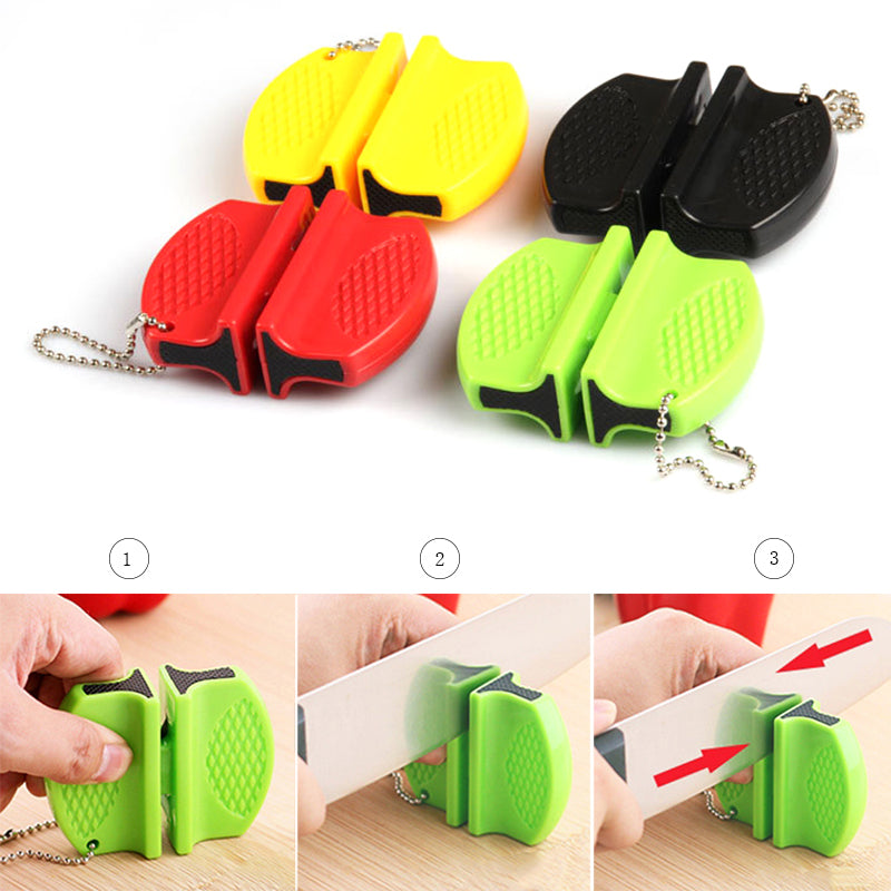 Portable Mini Stable Knife Sharpener Kitchen Tools Grindstone Scissors for Knives Kitchen Tool