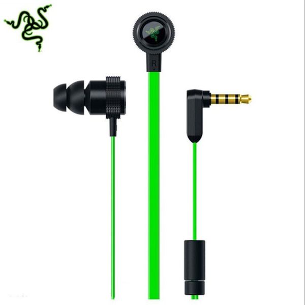Original Razer Hammerhead V2 In-ear Earphone 10mm Drivers Gaming 32ohm Earphone Noise Cancelling Earbud Stereo Wired Earphones Headset