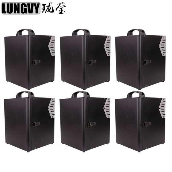6pcs-lot Good Quality 200W 2 Head DMX 512 Effect Equipment Fire Machine for Stage Lighting