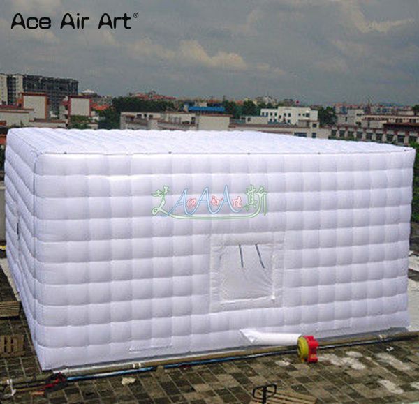 wholesale 8x8m New Outdoor inflatable square Marquee Wedding Party Tent airblown new party tent For Weeding