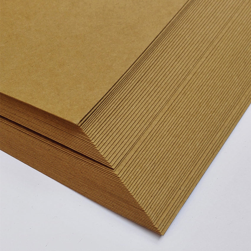 100pcs free a4 size 21x29 7cm kraft paper 200gsm card paper diy gift packing cardboard cookies es paper