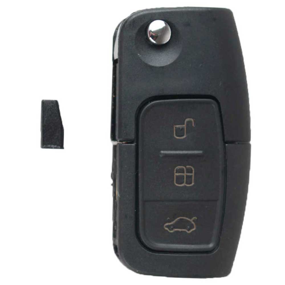 Car-styling 3 Buttons Flip Key Fob Transponder Chip 433-315 MHz For Ford FOCUS MONDEO TRINSIT