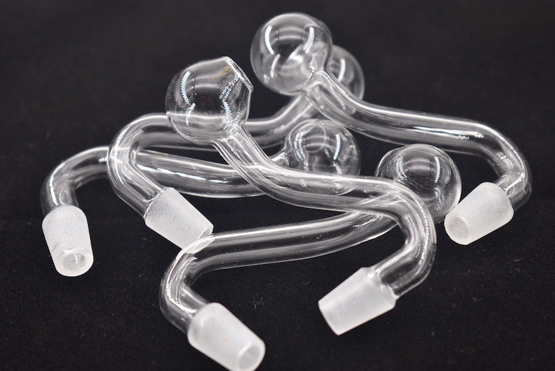 10mm male clear thick pyrex glass oil burner water pipes for oil rigs glass bongs thick big bowls for smoking