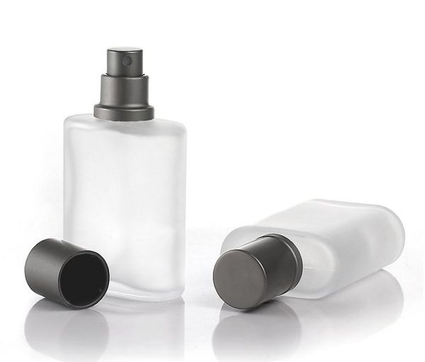 100pcs Brand New 30ML Mate Glass Spray Perfume Bottle Refillable Perfume Spray Bottles Atomizer Empty Glass Bottle Free Shipping SN1095