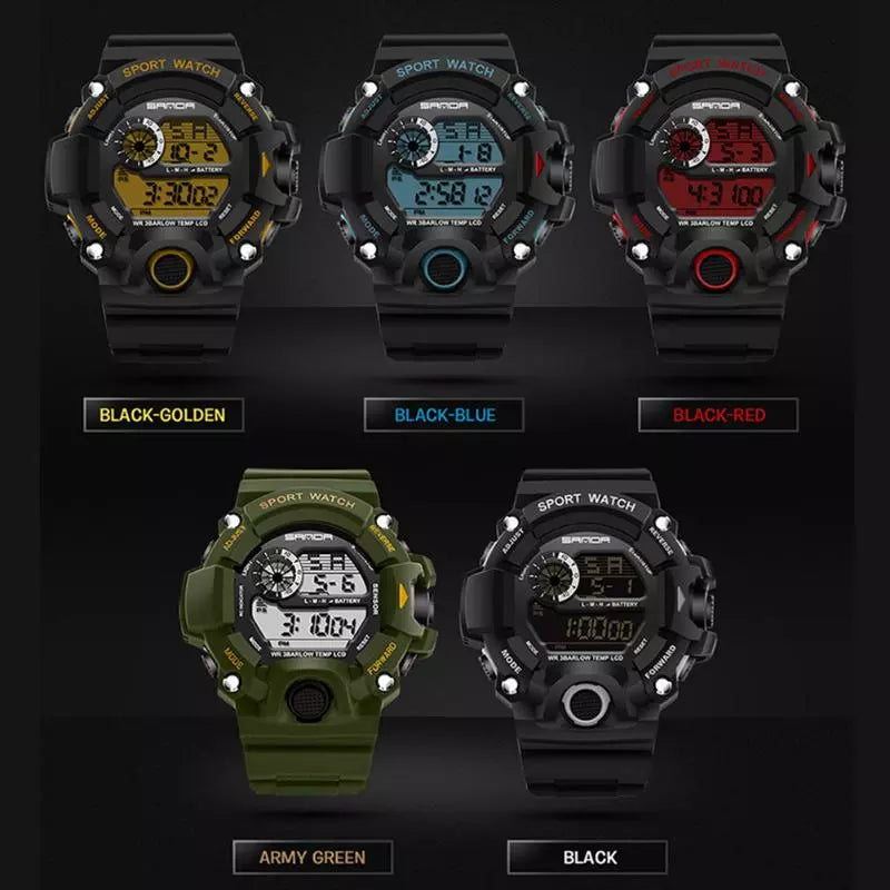 Top Digital Watch Men LED Watch Sports Clock Fashion Electronic relogio masculino digital