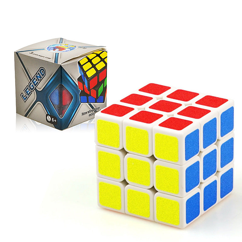 Magic Cube Professional Speed Puzzle Cube Twist Toys 3x3x3 Classic Puzzles Adult and Children Educational Toy 2 Colors