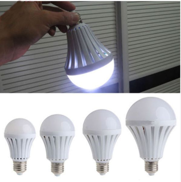 E27 LED Smart Rechargeable Bulbs E27 Emergency Light Bulb Lamp Home Commercial Outdoor lighting 5W 7W 9W 12W AC85-265V