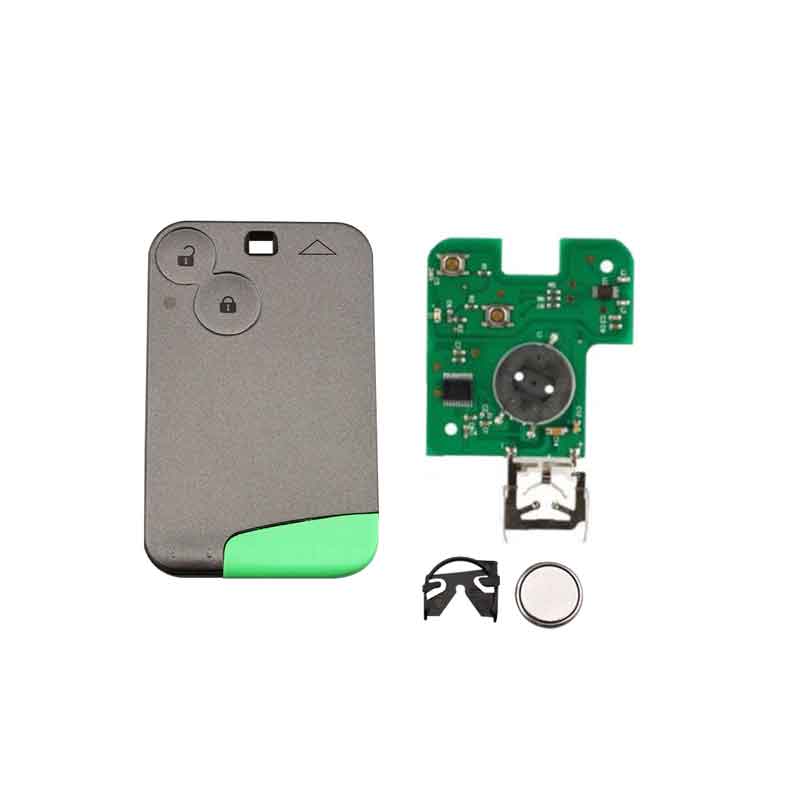 2pcs*Smart Remote Key PCF7947 Chip 2 Buttons for Renault Laguna 3 Buttons for Renault megane 433 MHz Original