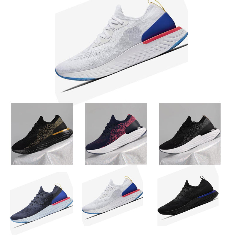 New Arrival epic react Top Fly Comfortable Men casual Shoes Women Knitting casual Lightweight Breathable Sport Athletic Sneakers Shoes