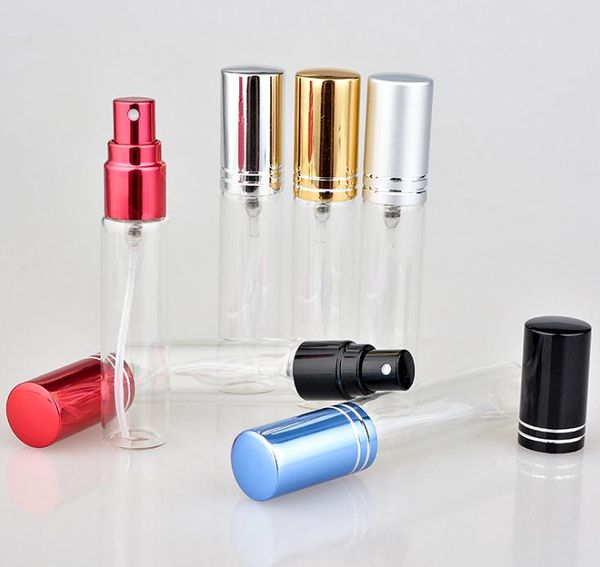 10ML Parfum Atomizer Glass Frost Bottle Spray Refillable Fragrance Perfume Empty Scent Bottle for Travel Portable SN1327