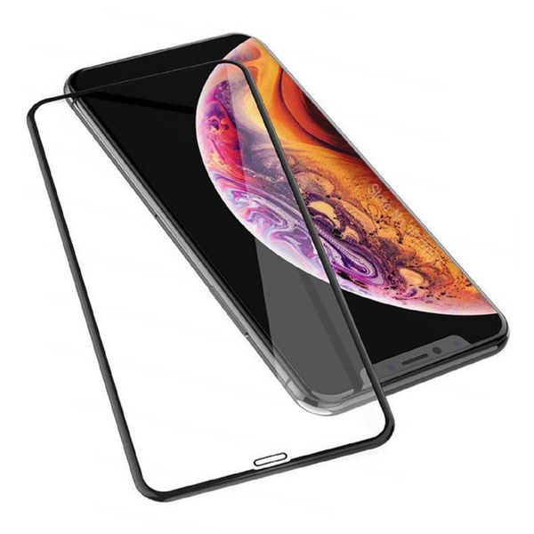 For iPhone XS Max XR Tempered Glass 3D 9H Full Screen Cover Explosion-proof Screen Protector Film for iPhone X 8 Plus 7 6 6S SE 5S