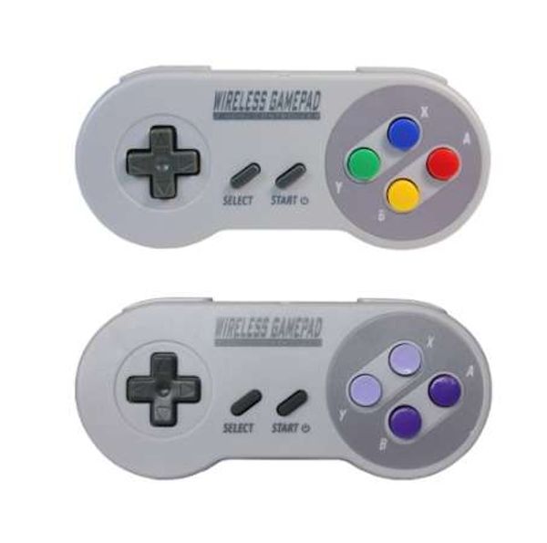 MASiKEN 2.4GHZ Wireless Controller Gaming Joystick Joypad Gamepad for NES (SNES)Super Nintendo Classic MINI Game Accessories