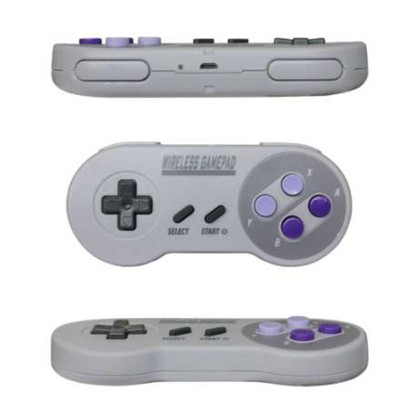 MASiKEN 2.4GHZ Wireless Controller Gaming Joystick Joypad Gamepad for NES (SNES)Super Nintendo Classic MINI Game