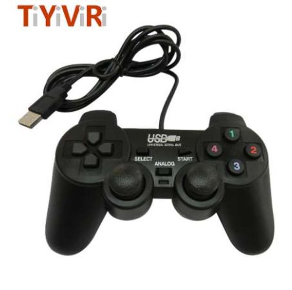 Wired Game Controller Gaming Joypad Joystick USB Gamepad For PC Laptop Vibration Gamepads For Window 7-8-10 PC Gamer