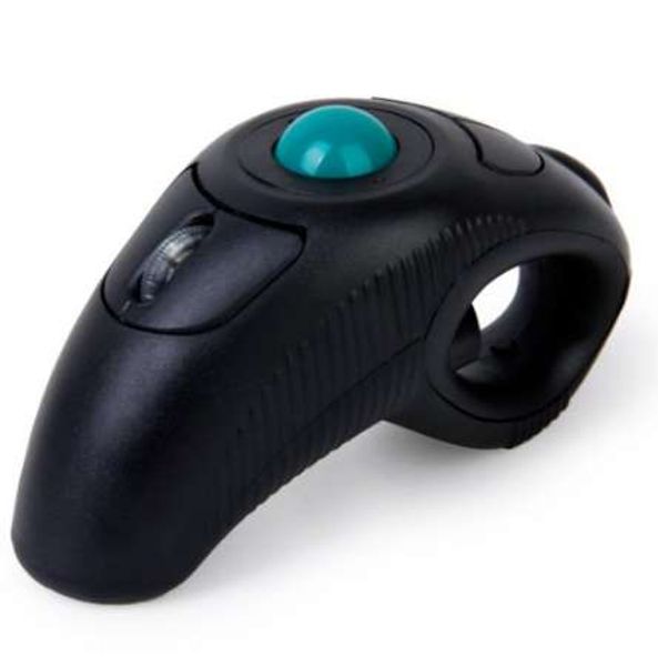 Hot New Wireless 2.4G Air Mouse Handheld Trackball Mouse Thumb-Controlled Handheld Trackball Mice Mouse