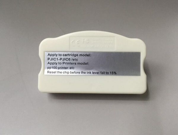 PJIC1-PJIC6 PP50 PP100 Ink Cartridge Chip Resetter For Epson Discproducer PP-50 PP-50BD PP50 PP-100 PP-100II PP100 Cartridge Resetter
