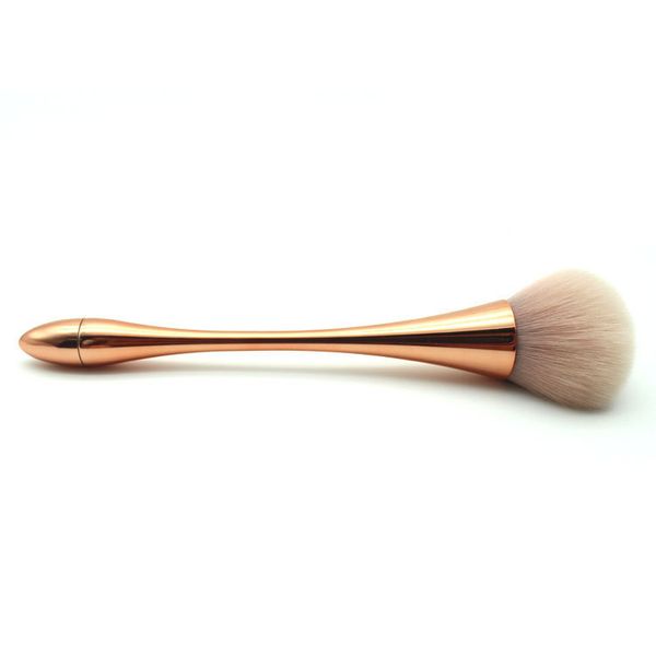 Small Waist Single Makeup Brush Gold Foundation Powder brush DHL free Blusher Makeup Tools BR029