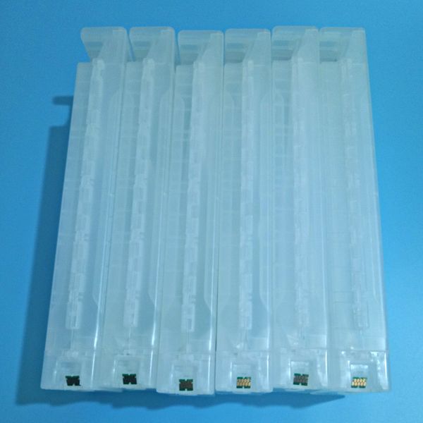 600 ml empty refillable cartridge with top quanlity one time chip for epson surecolor F2000 F2100 printer