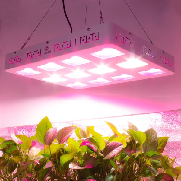 COB LED Grow Light 600W 1200W Full Spectrum LED Plant Grow Lamp Panel for Indoor Plants All Stage Seedings Veg Bloom Lighting