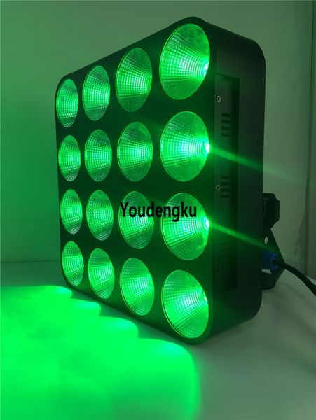 16 heads RGB dmx LED Matrix Beam Blinder light led dj 4x4 RGB 3in1 LED Blinder Matrix audience background stage light