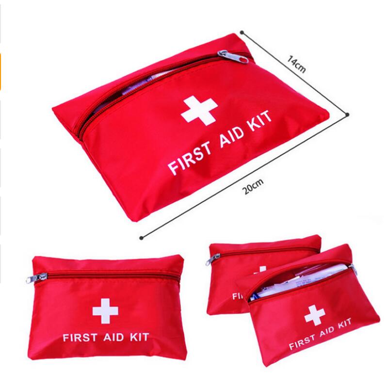 1.4L Portable Emergency First Aid Kit Pouch Bag Travel Sport Rescue Medical Treatment Outdoor Hunting Camping