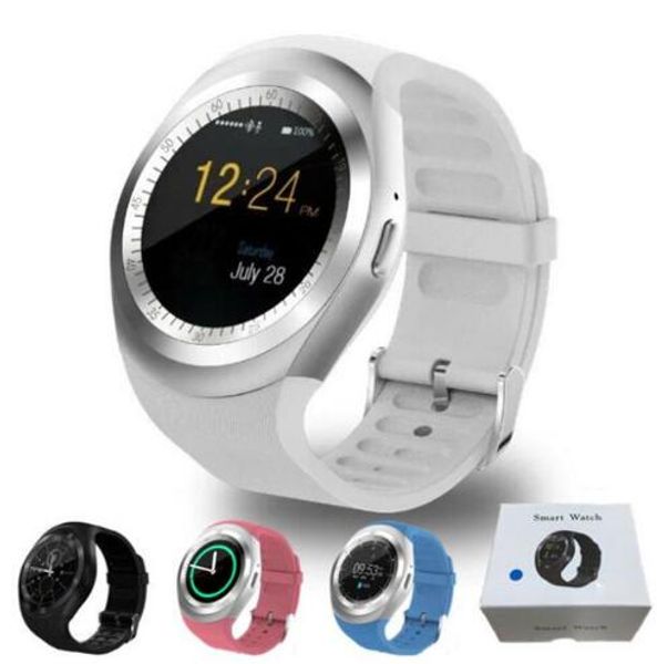 Y1 smart watchs for android smartwatch Samsung cell Phone watch bluetooth for apple iphone with U8 DZ09 with retail package