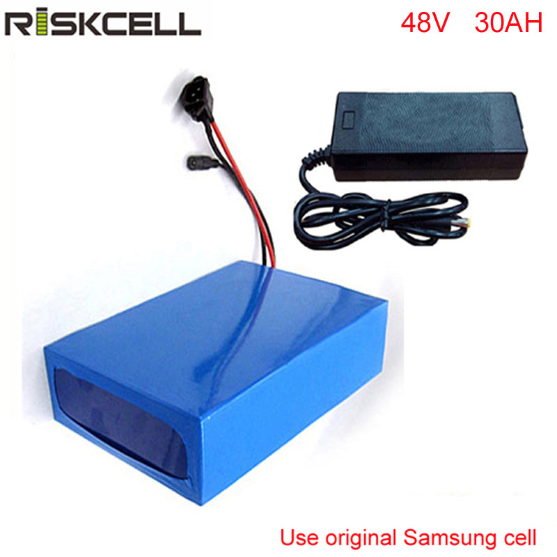 bike electric 1000w 48v battery-48V 30Ah for 48v Bafang-8fun 1000w -750w mid-center drive motor with BMS and charger For Samsung cell