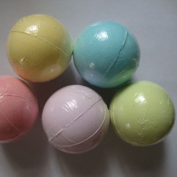 Color Random Natural Bubble Bath Bomb Ball 2456 Essential Oil Handmade SPA Bath Fizzy Christmas Gift for Her 40g