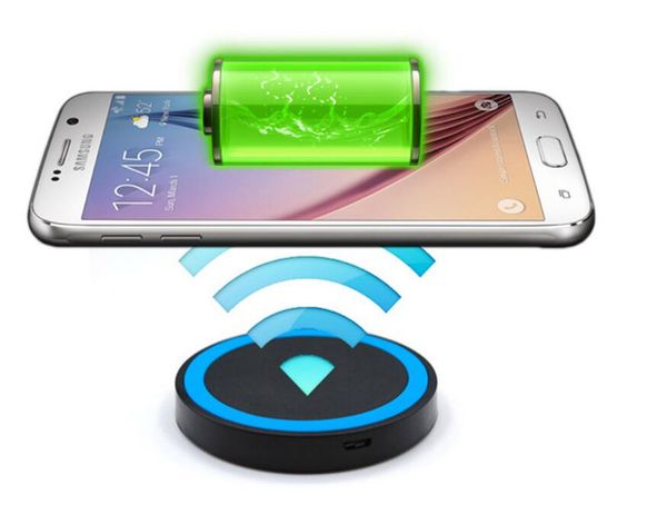 Mini Qi Wireless Charger USB Charging Pad for Samsung S8 S7 S6 edge Note8 Mobile Phone Wireless Chargers For iphone X 8 7