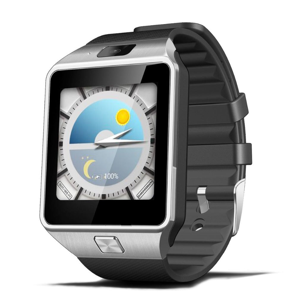 QW09 3G WIFI Android Smart Watch 512MB-4GB Bluetooth 4.0 Real-Pedometer SIM Card Call Anti-lost Smartwatch PK DZ09 GT08