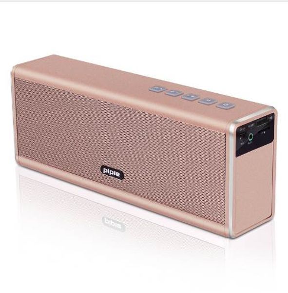 Piple S5 Laptop Portable Bluetooth Wireless Speaker For Computer 20W Hands Free Music Box Stereo Hifi 4400mah Power Bank Woofer