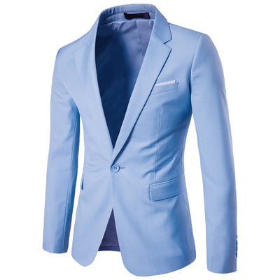 Stylish Groom's Fitted Suits - Elegant Male Slimline Wedding Attire for Casual Events