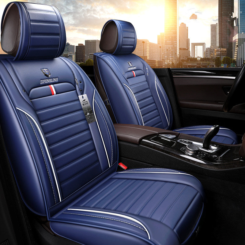 Universal Car Interior Accessories Seat Covers For Trucks Full Surround Design High High Quality Durable PU Leather Five Seats Trucks Covers