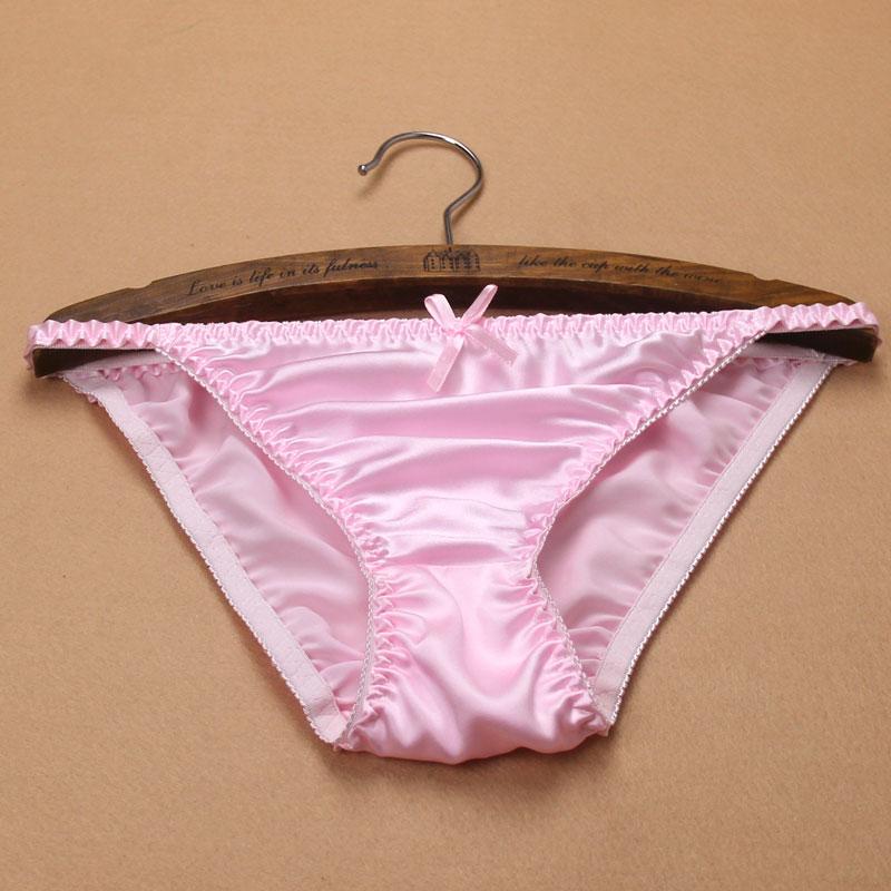 wholesale free quality pure silk panties women 100 mulberry silk briefs lowwaist lingerie t thongs underwear m l xl