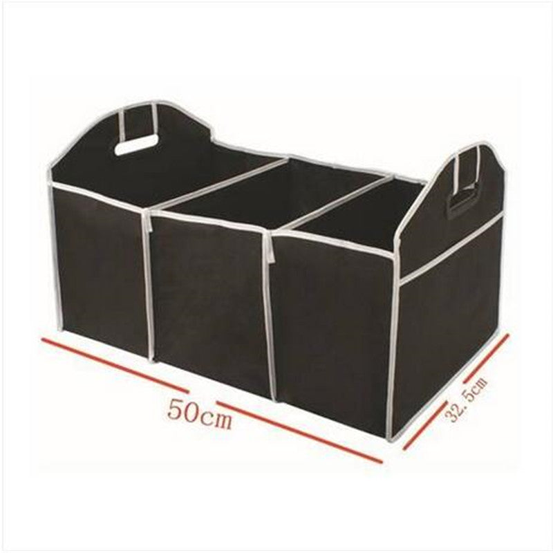 HOT Trunk Storage Cargo Container Groceries Organizer Fabric Box Pockets Foldable Folding Storage Bags Household storage collection