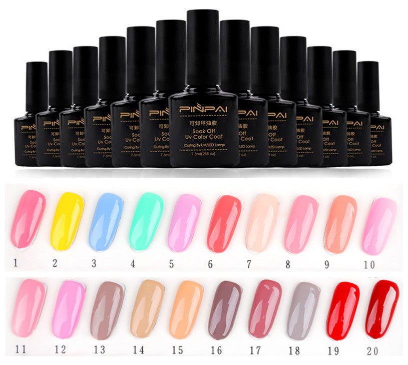 7.3ML 132 Colors Nail Gel Polish Soak Off UV Gel Varnish Nail Glitter Polish Long Lasting Manicure Gel Polish Paint Tool G108