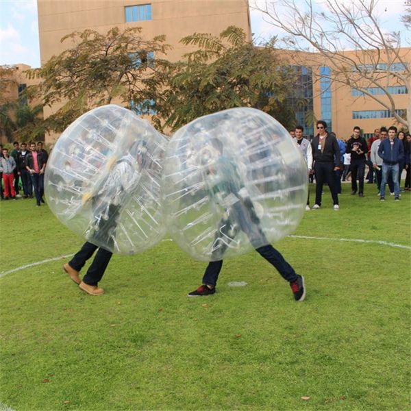 Hot Sale Bumper Ball Or Zorb Ball 1.5 M Diameter PVC 0.8mm Bubble Soccer Inflatable Bubble Football Adlut&#039;s Toys