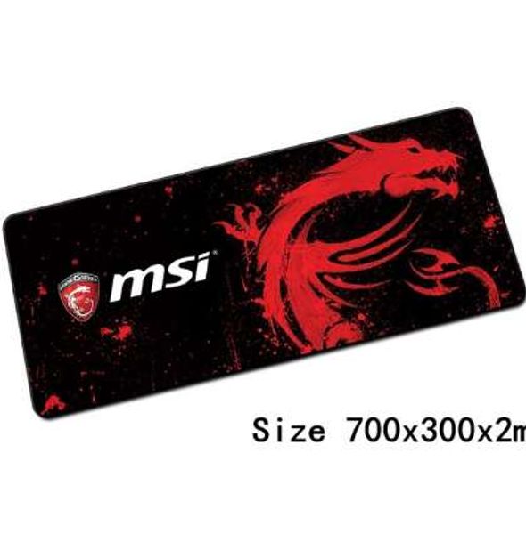 MSI mouse pads 70x30cm pad to mouse notbook computer mousepad best seller gaming mousepad gamer to keyboard laptop mouse mat