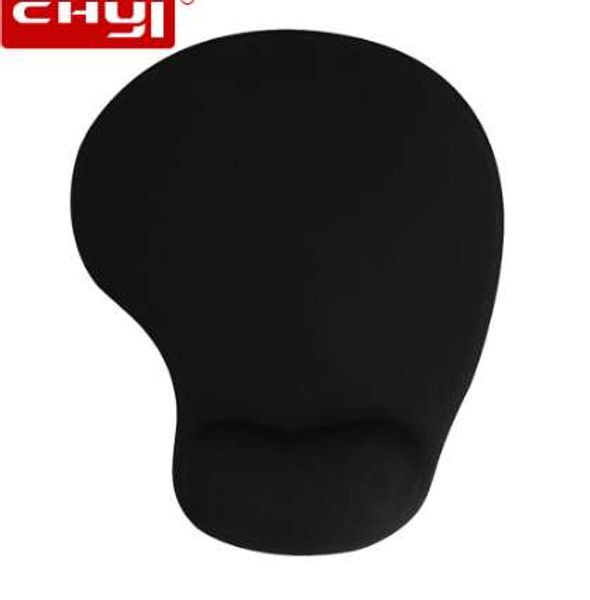 CHYI Mouse Pad Ergonomic Fabric with Soft Memory Foam Neoprene Rubber Wrist Rest MousePad Comfort Wrist Healing Mice Mat For PC
