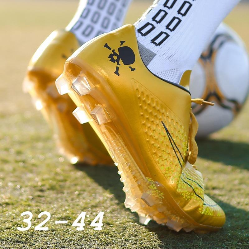 High Quality Men's Professional Football Shoes Training Soccer Shoes Studded Boots World CupFor Kids