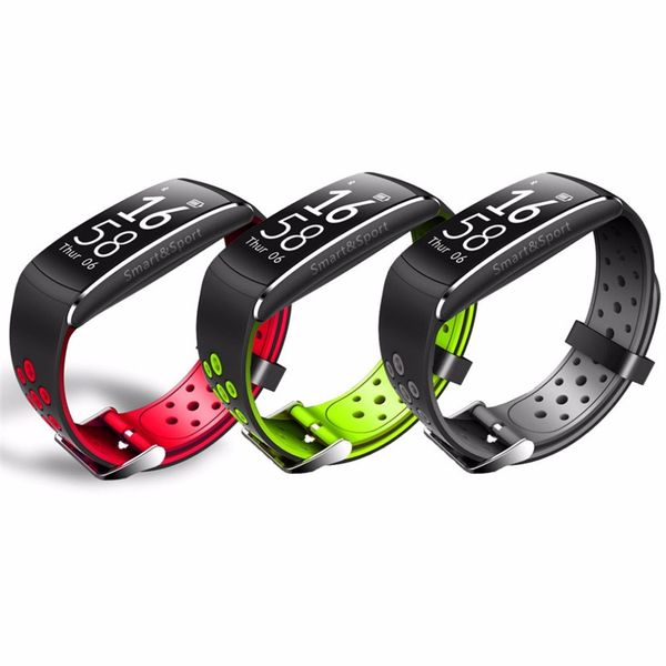 Smart Bracelet Blood Preesure Heart Rate Monitor Smart Watch Fitness Tracker Bluetooth Wristwatch Waterproof Watch For Android Iphone iOS