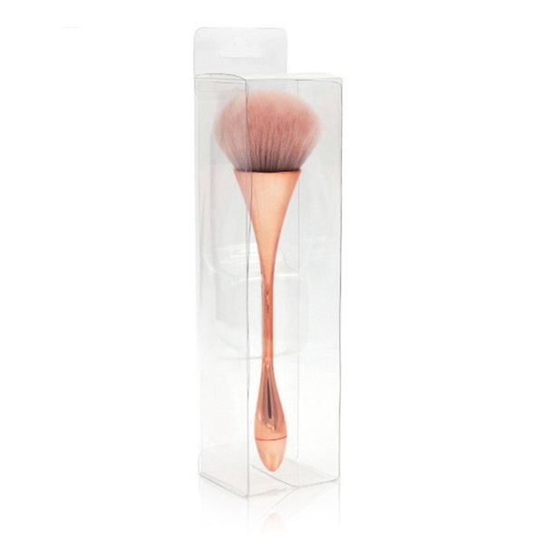 Gold Single small waist powder brushes Rose gold handle honey powder foundation brush Beauty Makeup Brushes BR029