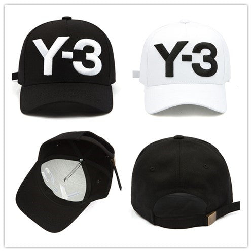 High Quality New Y-3 Dad Hat Big Bold Embroidered Logo Baseball Cap Adjustable Strapback Hats Y3 bone snapback visor gorras cap